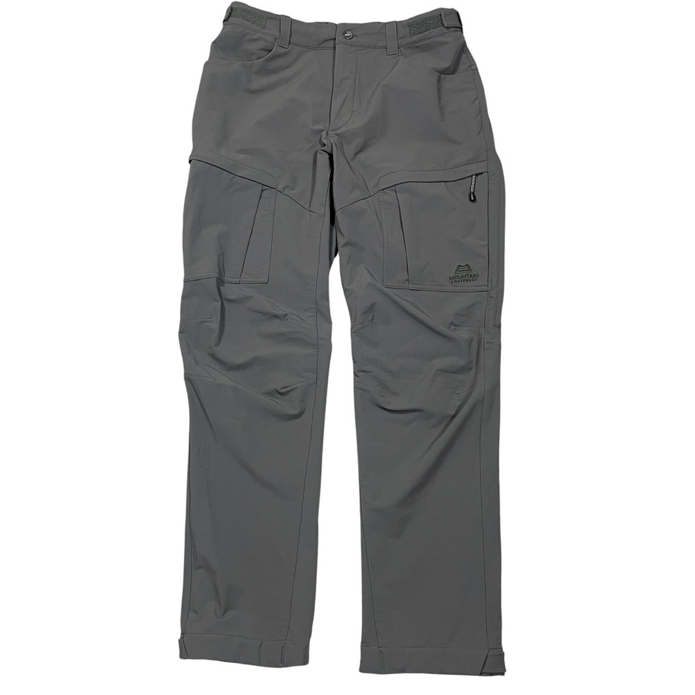 Mountain Equipment Ibex Pro Pants Mens 34x33 Gray Softshell Trekking Climbing